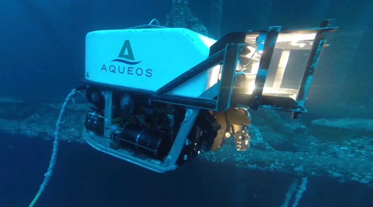 survey vessel underwater